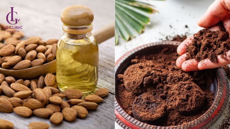 trị thâm mắt bằng bã cà phê