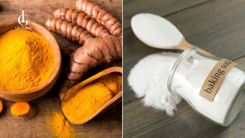 cách trị thâm bẹn bằng baking soda
