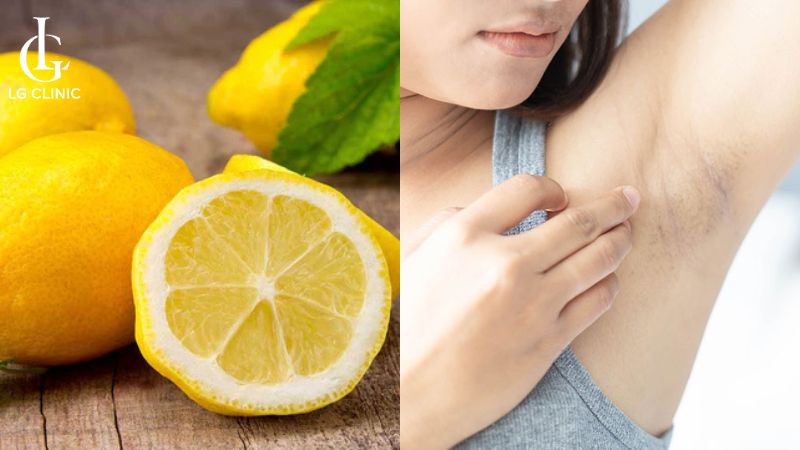 Xát chanh vào nách có bị thâm không