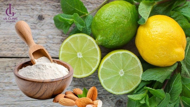 cách làm hồng nhũ hoa bằng chanh
