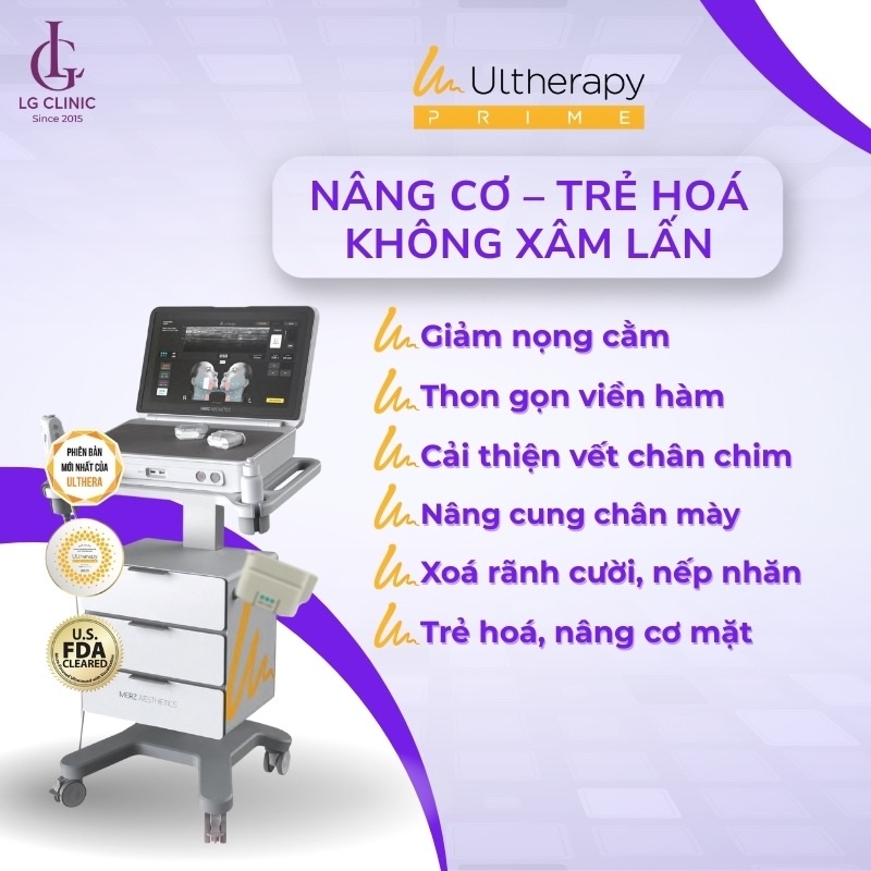 nâng cơ ultherapy prime