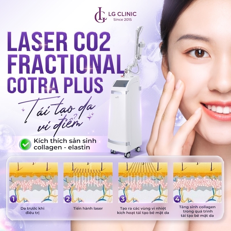 trẻ hoá da bằng laser