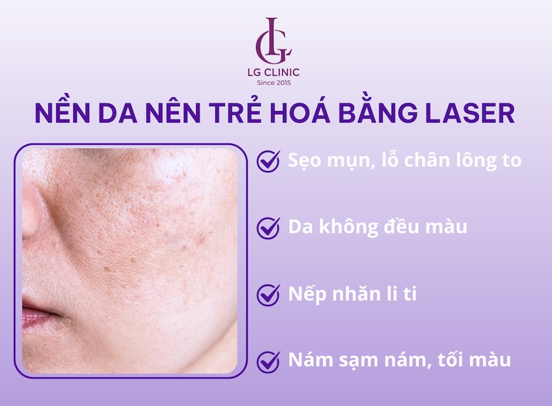 nền da nên áp dụng trẻ hoá da laser co2