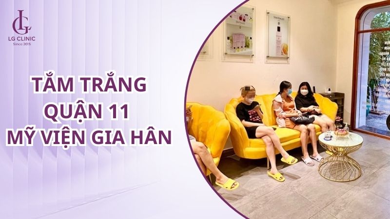 Spa tắm trắng quận 11