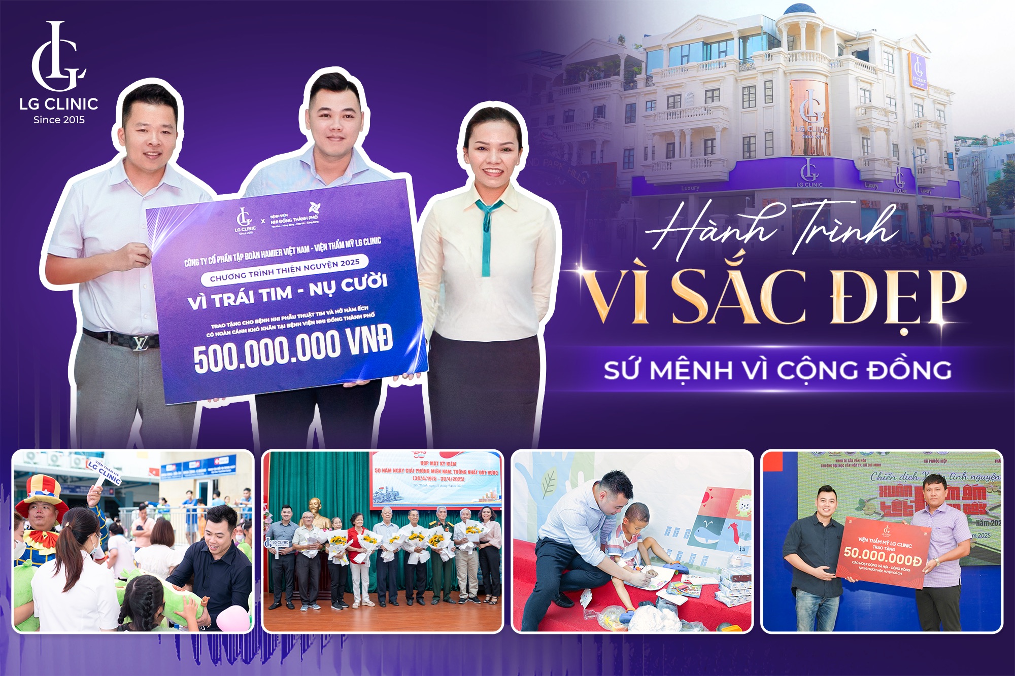 hoạt động thiện nguyện của lg clinic