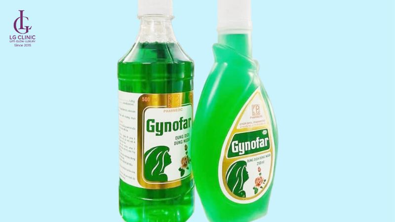 gynofar trị mụn lưng