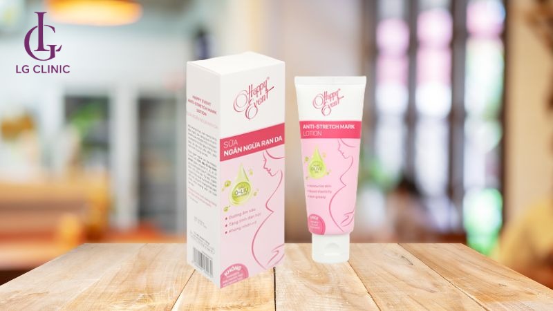 kem trị rạn da cho bà bầu