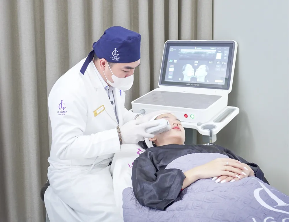 nang co tre hoa ultherapy