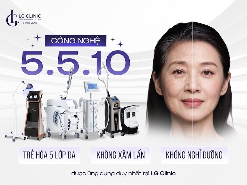 công nghệ xoá nhăn trán