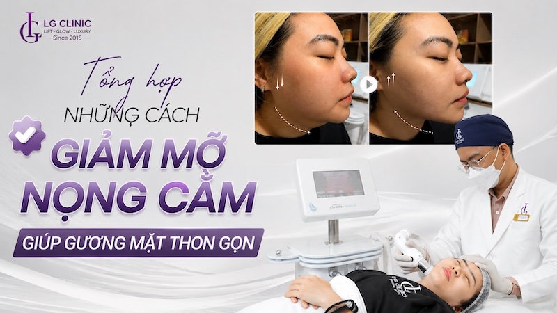 cách giảm mỡ nọng cằm