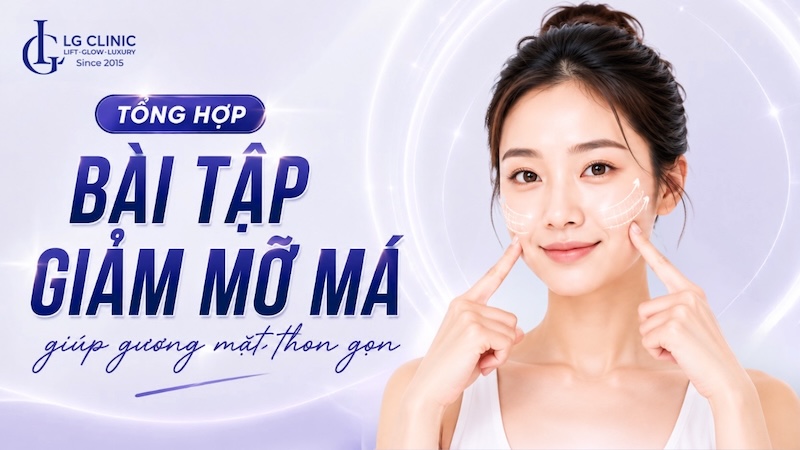 bài tập giảm mỡ má
