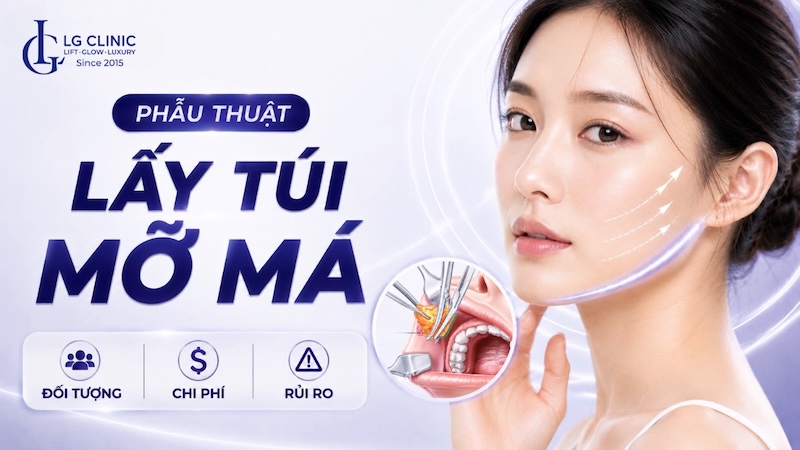 phẫu thuật lấy túi mỡ má