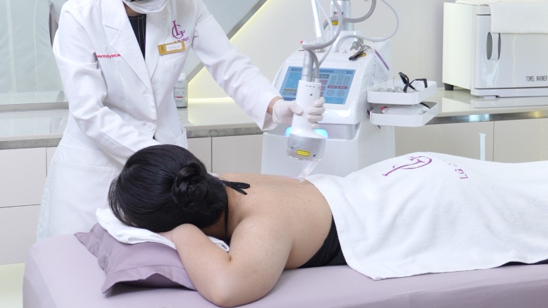 Spa trị mụn lưng quận 1