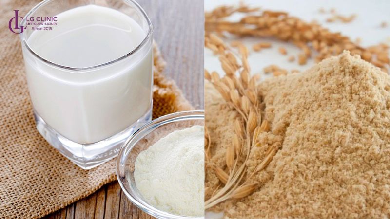 tác hại của tắm trắng bằng cám gạo