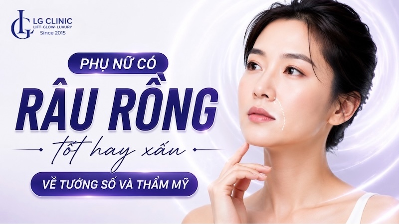 tướng râu rồng phụ nữ
