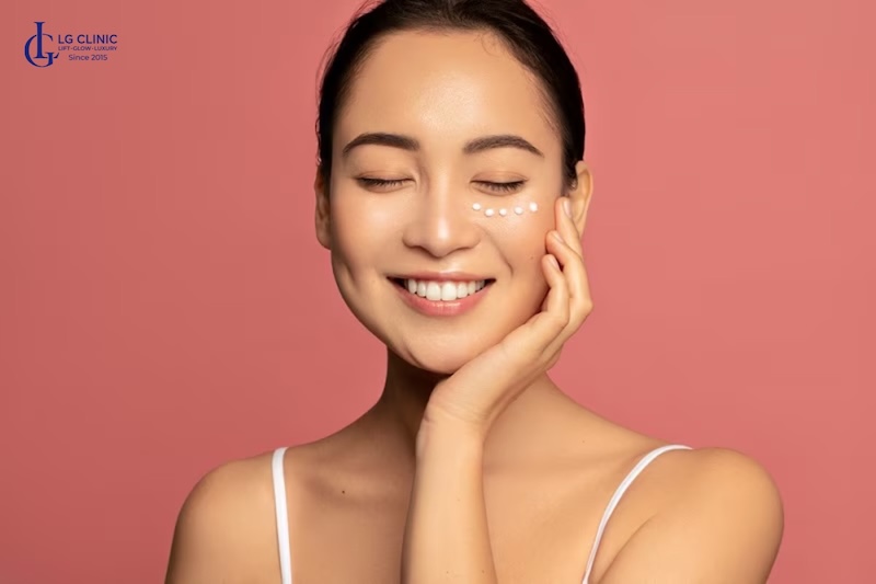 khắc phục bọng mắt chảy xệ