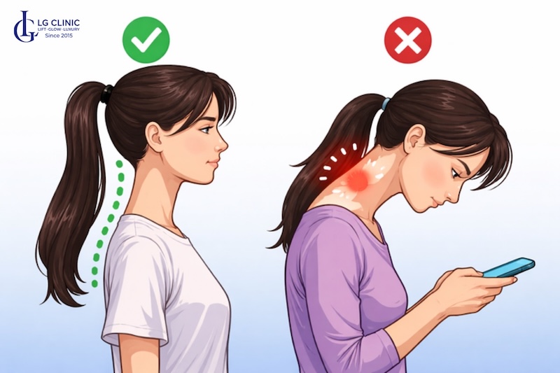cách chống chảy xệ mặt