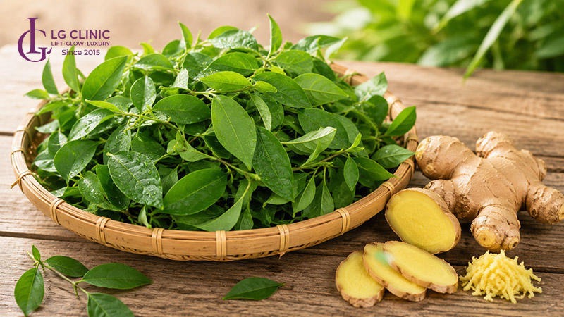 cách trị nám bằng rau ngót
