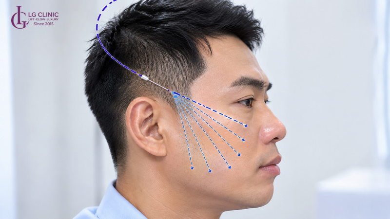 Quy trình cấy chỉ định hình form mặt cho nam