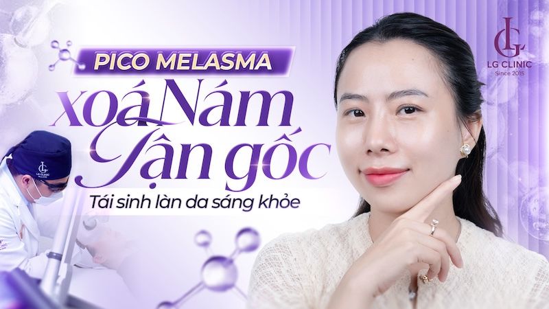 lăn kim trị nám