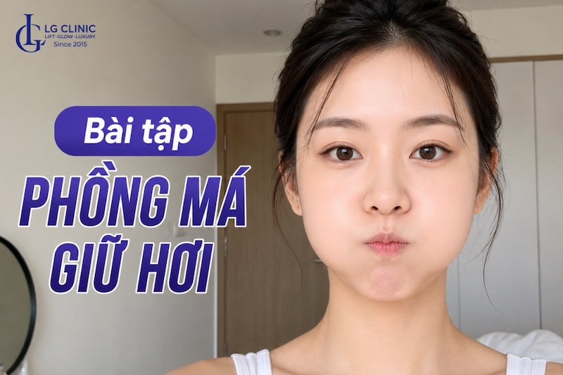 bài tập cho má chảy xệ